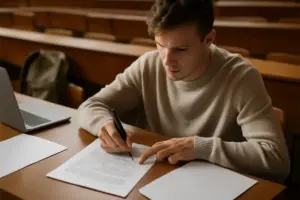 Strutturare una risposta scritta all’esame universitario: il dettaglio spesso sottovalutato che fa guadagnare punti