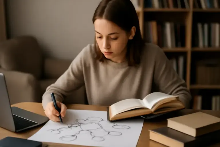 Uso di mappe concettuali per lo studio universitario: come farle davvero utili e non perdere tempo