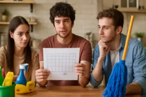 Pulizie in convivenza studentesca: il piano efficace che evita attriti e gestione disordinata