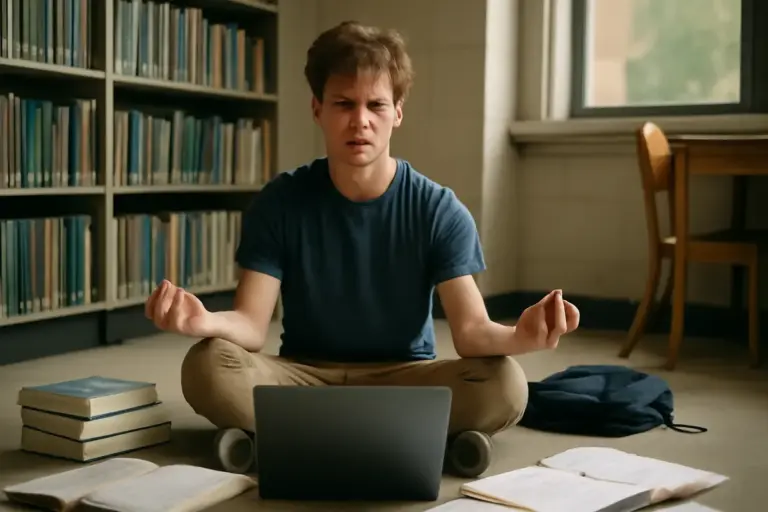Gestione dello stress universitario: gli esercizi pratici che aiutano davvero nei momenti di pressione