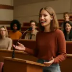 Trovare il coraggio di parlare in pubblico agli eventi universitari: la tecnica che trasforma l’ansia in energia positiva